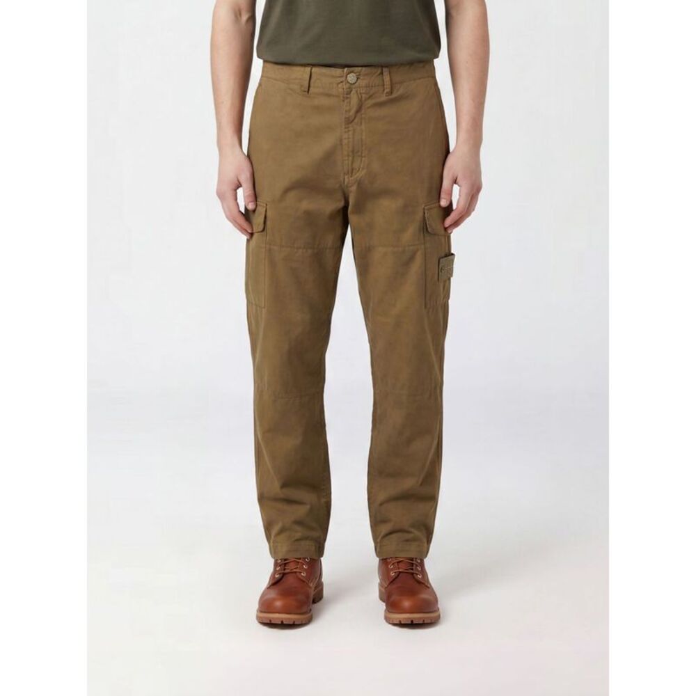 Stone Island Pants Men Beige